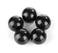 Juego de 5 botones de palanca de bala, color negro, duradero, M8 x 32, repuesto para máquinas herramientas, de material con una tuerca de cobre integrada, rendimiento de larga duración