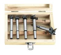 JUEGO DE 5 BROCAS PARA BISAGRAS DE METAL DURO Ø 15-35 MM FERVI 0087