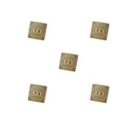 Juego de 5 brújula china para actividades al aire libre, mochileros, camping, 12 cm