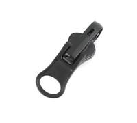 Juego de 5 cabezales para cremalleras de doble cara, tamaños 3#/5#/8#, para cremalleras de resina, metal y nailon, para confección de prendas de vestir y bolsos.,Negro