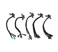 Juego de 5 cables de prueba ELV herramienta de detección de metales de línea de diagnóstico para W204 W212 W166 W164 W221 Material ABS premium compatible con detección y