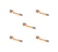 Juego de 5 cepillos limpiadores de cadena de bicicleta, cepillo limpiador de cadena de motocicleta, para exteriores, color naranja