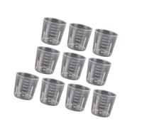 Juego de 5 cilindros de medición transparentes de laboratorio para cocina, herramienta de medición de líquidos, taza de medición de líquidos, taza de cocina transparente, cilindro de medición graduado