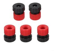 Juego de 5 collares de tope de profundidad ajustables para carpintería y brocas de bricolaje que proporcionan un control preciso de profundidad para resultados fiables (5 piezas de 5 a 8 mm)