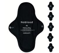 Juego de 5 | Compresas de Algodón Reutilizables | Flujo Abundante | Día - Noche | Mujer Adolescente Pre-Adolescente| Cero Residuos | Compresas Reutilizables | Compresas Menstruales Lavables