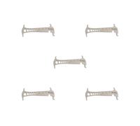 Juego de 5 comprobadores de cadena de bicicleta 3 en 1, indicador de desgaste, medidor de medición, gancho y tornillo