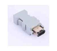 Juego de 5 Conectores Macho/Hembra IEEE 1394 de 6 Pines (SM-6E/SM-6P) para Servomotores, Compatible con 55100-0670 / 54280-0609, Conexión por