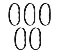 Juego de 5 correas cepilladoras 90XL para Black Decker DN75 DN750 KW750 SR600 SR600K Correas de goma de repuesto con 45 dientes en forma trapezoidal modelo 914592