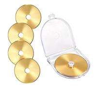 Juego de 5 Cuchillas Rotativas con Revestimiento de Titanio, Cuchillas Circulares Repuesto Universales para Fiskars/OLFA/Martelli/Dremel/Truecut/DAFA para Costura Patchwork Scrapbooking (60mm)