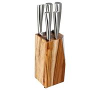 Set de Cuchillos con Soporte de Madera 5five