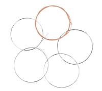 Juego de 5 cuerdas de banjo para banjo de 5 cuerdas, acero recubierto y aleación de cobre con revestimiento antioxidante, cuerdas de repuesto fáciles de instalar para un mejor rendimiento