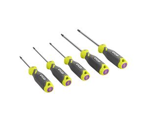 Juego de 5 destornilladores magnéticos Torx