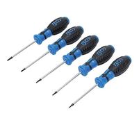 Juego de 5 destornilladores Perfil T Torx T6-T10 - Acero, Perforación - Precisión y Maniobrabilidad, Zonas Difíciles - D-Work