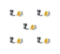 Juego de 5 enhebradores de tubos de PVC, herramientas de fontanería para taladro eléctrico, accesorios tipo A