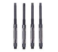 Juego de 5 escariadores de mano ajustables, kit de herramientas de corte 9SiCr de 11,75-12,75 mm, herramientas de escariador de precisión para aleación de aluminio, cobre y