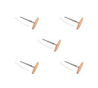 Juego de 5 escariadores para guitarra de violonchelo con mango, herramientas de reparación de instrumentos musicales, herramientas portátiles para carpintería profesional