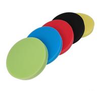 Juego de 5 esponjas de pulido para coche, 7 pulgadas, redondas, planas, para almohadillas adecuadas para coche, muebles, pulido de acero inoxidable