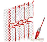 Juego de 5 fundas de repuesto para mopa pulverizadora Vileda 1-2 Spraymax, reutilizables, con función de pulverización, funda lavable de microfibra, almohadillas de limpieza para todo tipo de suelos