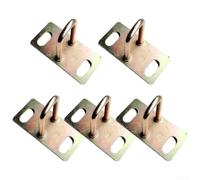 Juego de 5 ganchos de bloqueo para sillín de bicicleta eléctrica para reemplazo de cojín de asiento, material de hierro resistente compatible con bicicletas eléctricas y scooters (42 mm, 5 piezas)