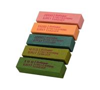 Juego de 5 gomas de borrar para trastes de guitarra, juego de borradores de pulido con grano 180/400/1000/1500/2000, alambre, cuerda/metal