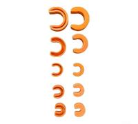 Juego de 5 herramientas de extracción de tubos de ajuste a presión para accesorios de 1/4 para 3/8 1/2 para accesorios de 3/4 de 1 pulgada compatibles con tubos de cobre de plástico y compuestos