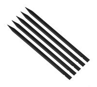 Juego de 5 herramientas de palanca de plástico para reparación de teléfonos, tabletas, PC, herramienta de desmontaje de apertura de pantalla con diseño de doble cabeza, combinación plana y púa, 147 mm