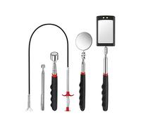 Juego de 5 herramientas de recogida con imán telescópico extensible