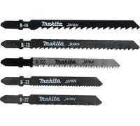 Makita Hojas para sierra de calar A-86898 - Surtido 5 piezas (B10S,B13,B16,B22,B23)