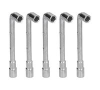 Juego de 5 llaves hexagonales métricas en forma de L, llave hexagonal de codo tipo L de 7 mm, llave hexagonal de codo de doble cabeza para herramienta de reparación mecánica
