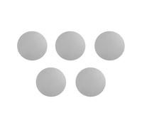 Juego de 5 mallas de filtro de café eficientes de acero inoxidable para extracción eficiente mediante distribución secundaria en hogares, uso en oficinas Filtro de café de acero inoxidable