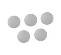 Juego de 5 mallas de filtro de café eficientes de acero inoxidable para extracción eficiente mediante distribución secundaria en hogares, uso en oficinas, filtro de extracción