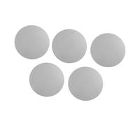 Juego de 5 mallas de filtro de café eficientes de acero inoxidable para extracción eficiente mediante distribución secundaria en hogares, uso en oficinas, filtro de extracción