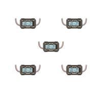 Juego de 5 medidores de vatios de alta precisión multifuncionales, medidor de consumo de energía, 150 A