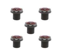 Juego de 5 mini lentes ojo de pez de 1,8 mm y 5 MP para lente de seguridad