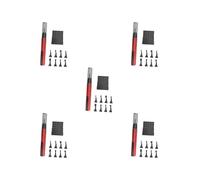 Juego de 5 mini lijadoras alternantes ajustables con cabezales de lijado reemplazables