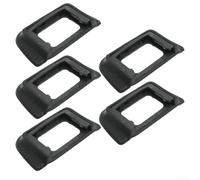 Juego de 5 oculares de goma para modelo DK-20 utilizado en D5200 D5100 D3200 D3100 D3000 D80 D70 D70S D60 Cubierta de lente de copa ocular