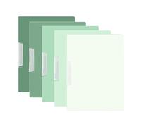 Juego de 5 organizadores giratorios de apertura lateral para el hogar, escuela, oficina, gestión de documentos, carpeta de almacenamiento de archivos de oficina