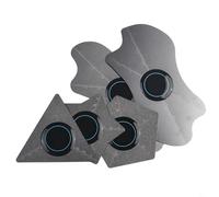 Juego de 5 palancas de acero inoxidable para reparación de teléfonos, herramientas flexibles de extracción de 0,1 mm, compatibles con pantallas LCD, tabletas y portátiles, lisas