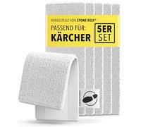 Juego de 5 paños de repuesto para limpiadores de vapor Karcher (juego de 5), aptas para todos los modelos Kärcher EasyFix SC1, SC2, SC3, SC4, SC5, fundas de repuesto para limpiador a vapor