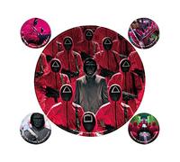 Juego de 5 pegatinas de vinilo para juegos de calamar