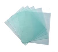 Juego de 5 películas protectoras de soldadura para cascos, protección fiable (110 x 90 mm)