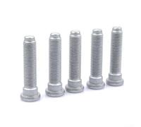 Juego de 5 pernos de rueda trasera de acero para Ford Transit MK8 FWD 2012 para pernos M14 x 60 mm para eje trasero con diseño roscado CNC para un ajuste seguro