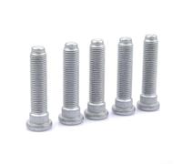 Juego de 5 pernos de rueda trasera de repuesto para Ford Transit Custom Mk8 FWD 2012 en adelante para M14 x 60 mm, acero tratado térmicamente, juego de 5