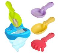 Juego de | 5 piezas con embudo y juegos de verano, para exteriores para niños de castillos de , para niñas y niños de más de 3 años, piscina, jardín, camping,