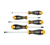 Juego de 5 piezas de destornillador Felo Ergonic ranurado/Phillips