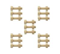 Juego de 5 piezas de montaje de tuercas de tornillo Montessori habilidades prácticas rompecabezas Accs para el hogar, estilo 2