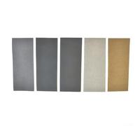 Juego de 5 piezas de papel de lija húmedo y seco para lijado de varios niveles para madera y metal con granos de 2000 a 7000 (5 piezas de grano 2000)
