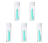 Juego de 5 piezas para insertar lentes, color con ventosa, accesorios para el cuidado de los ojos, caja de lentes, paquete de palillos