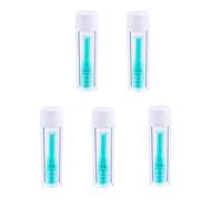 Juego de 5 piezas para insertar lentes, color con ventosa, accesorios para el cuidado de los ojos, caja de lentes, paquete de palillos