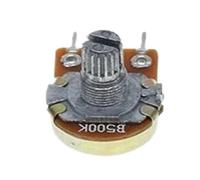 Juego de 5 potenciómetros de Audio giratorios cónicos lineales WH148, 15mm, 3 pines, 1K, 2K, 5K, 10K, 20K, 50K Ohm, 100K, 250K, 500K, 1M Ohm for Arduino AG2(250K OHM)